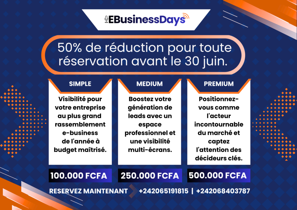 Réservez votre stand au #EBusinessdays2026