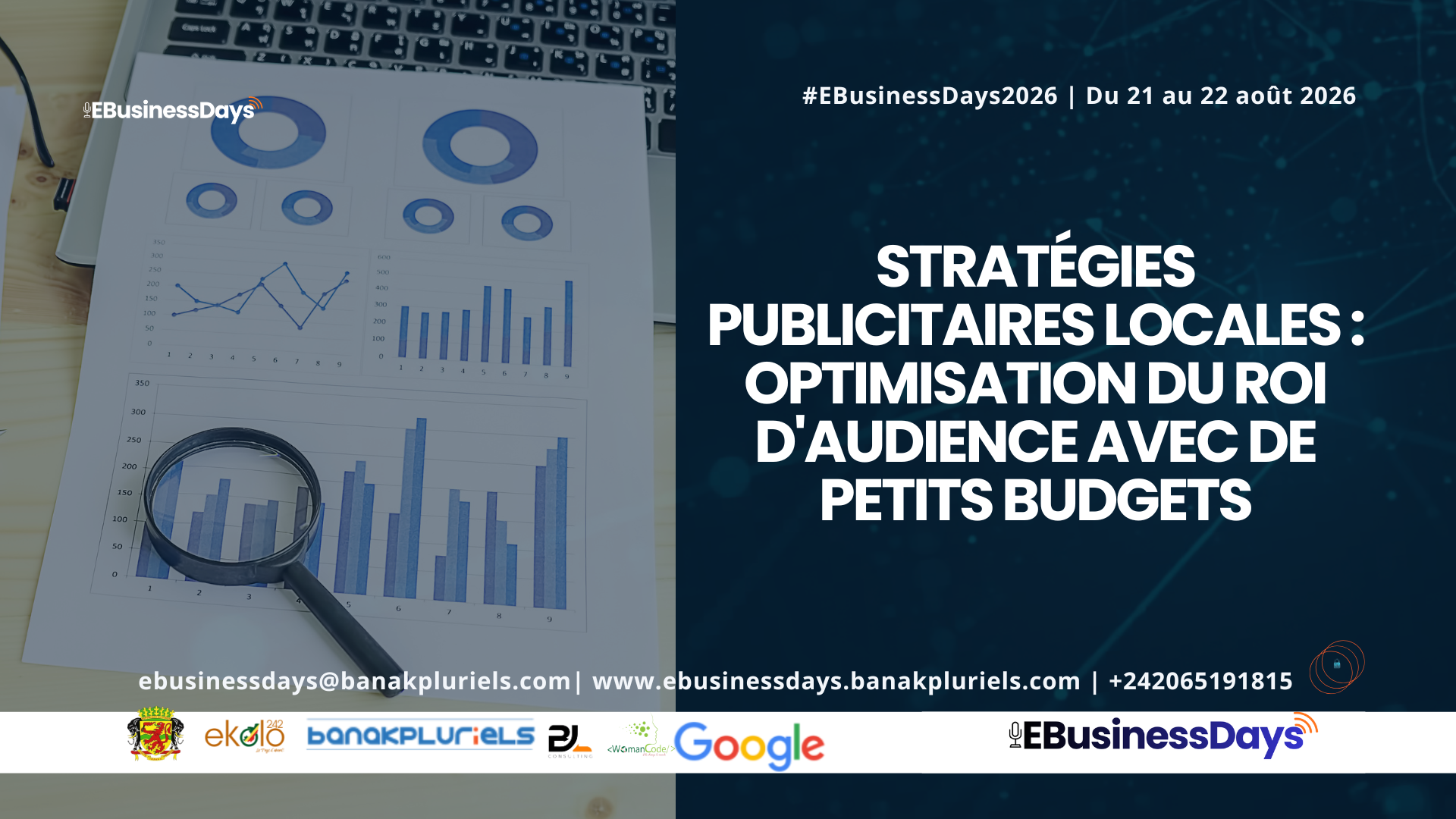 Roi et stratégie publicitaire au EbusinessDays2026