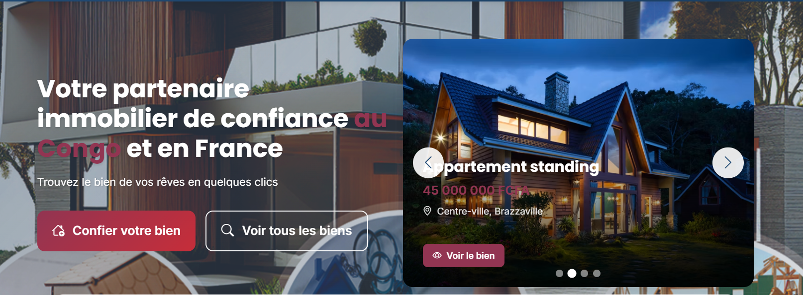SG consulting - location et achat immobilière au Congo