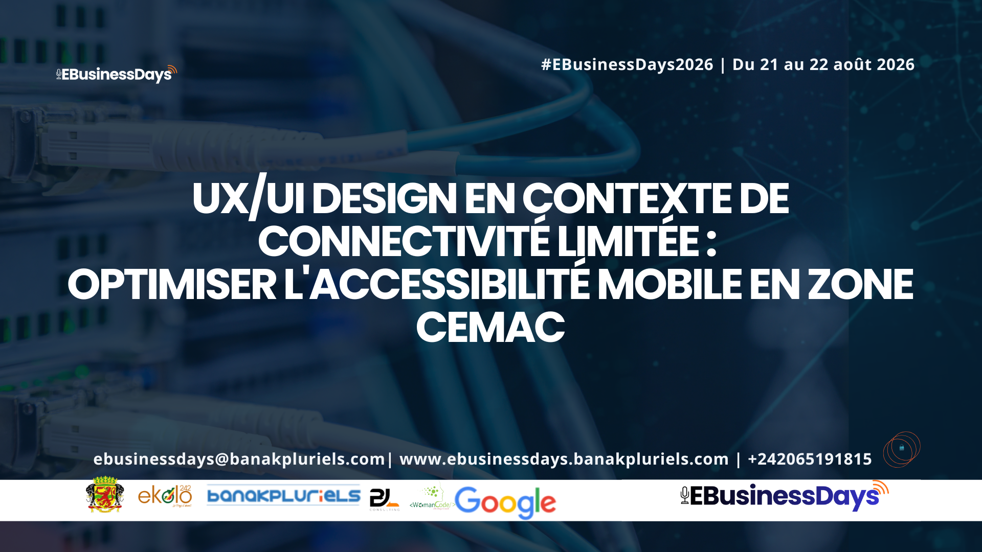 Ux UI design - le Congo un hub technologique