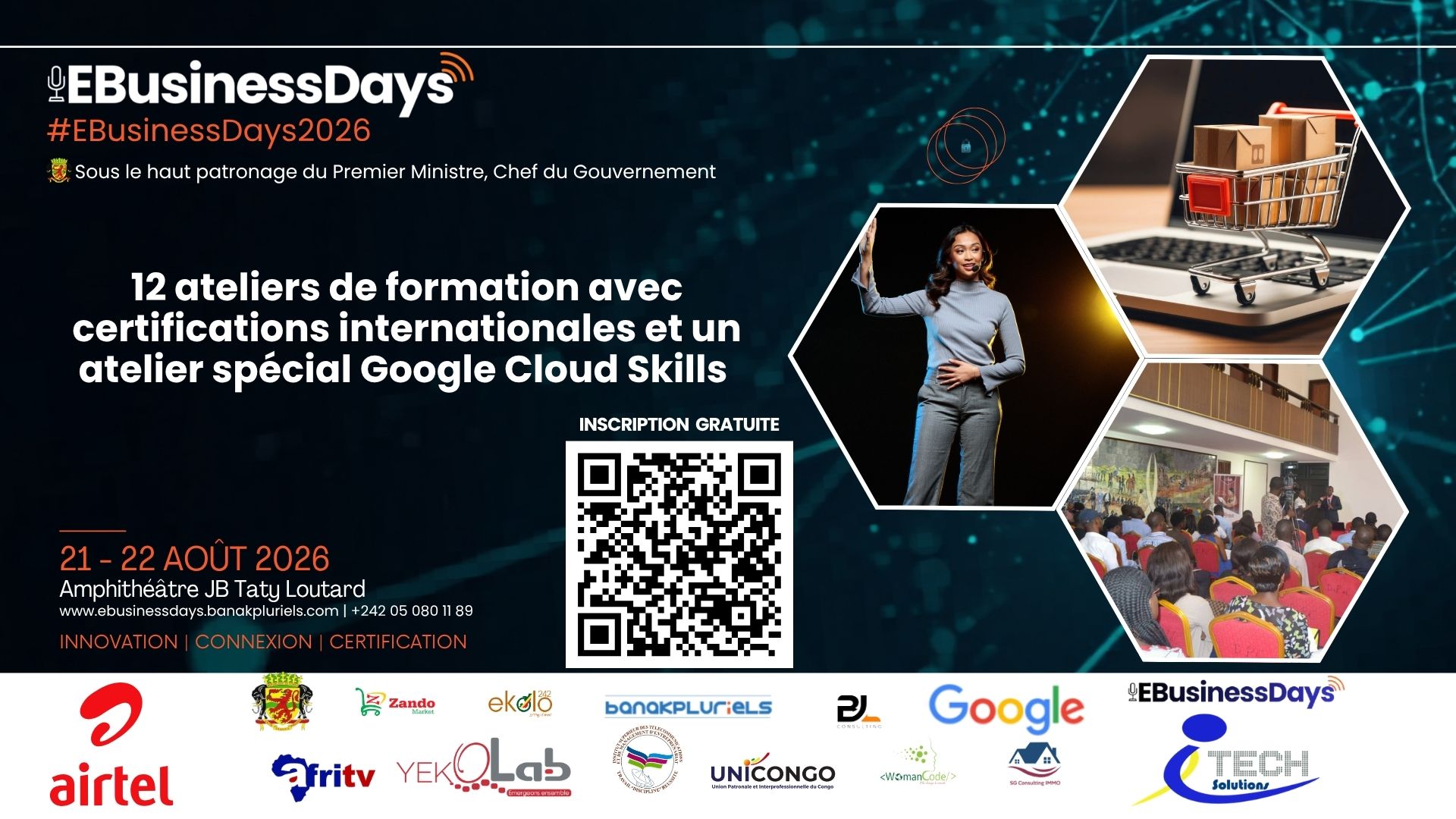 12 ateliers de formations sur deux jours à Brazzaville